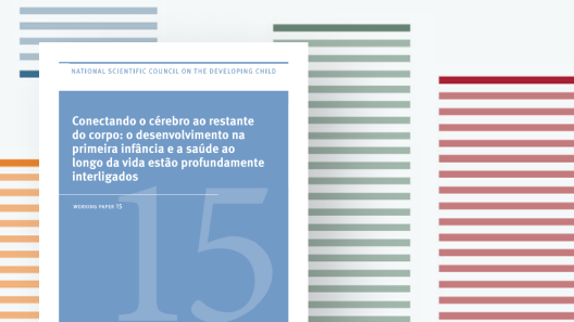 Capa da publicação "Conectando o cérebro ao restante do corpo: o desenvolvimento na primeira infância e a saúde ao longo da vida estão profundamente interligados"