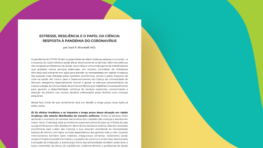 Imagem reduzida do artigo "Estresse, resiliência e o papel da ciência: resposta à pandemia do coronavírus"